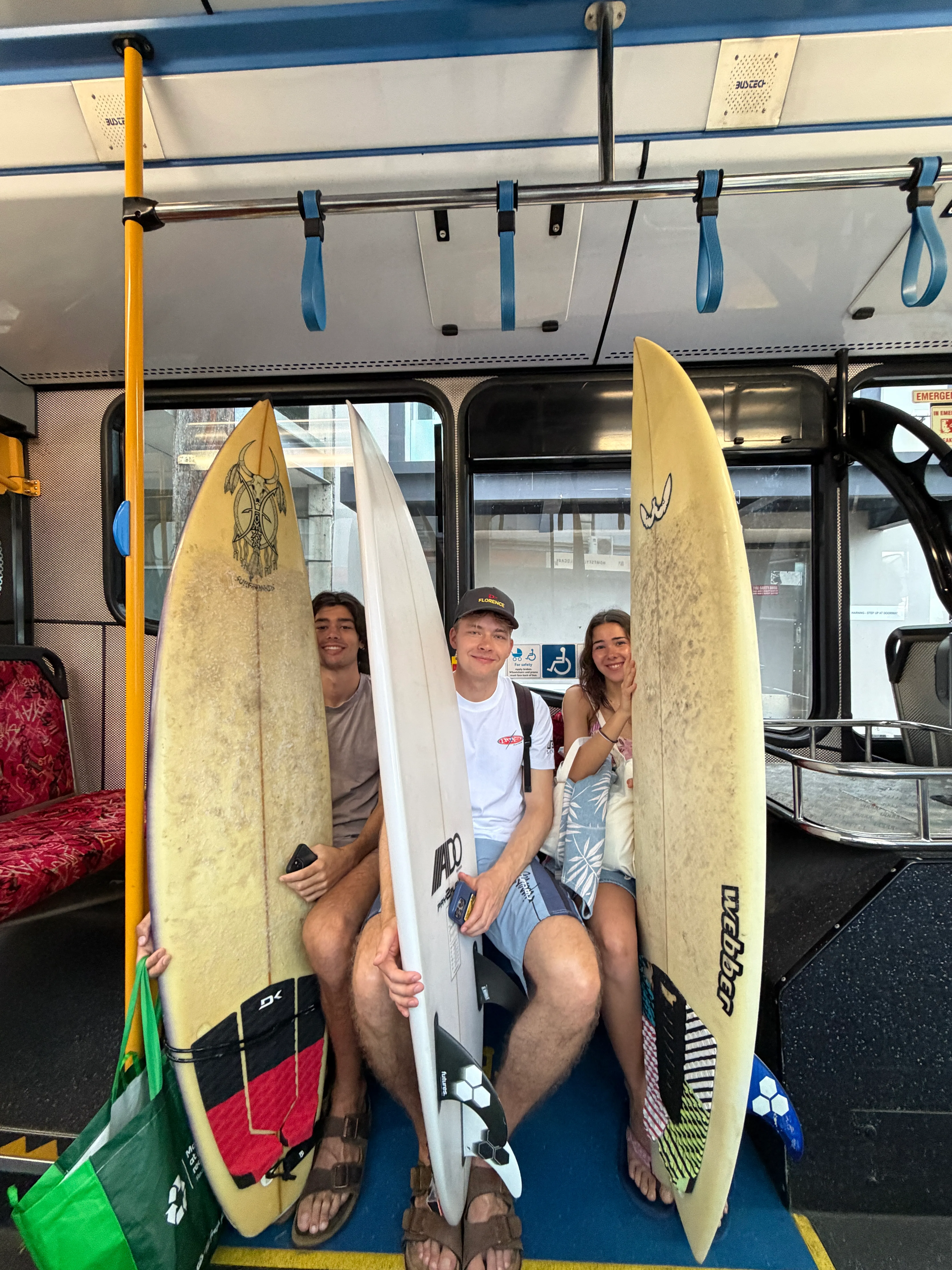 First class day – beach morning and first class