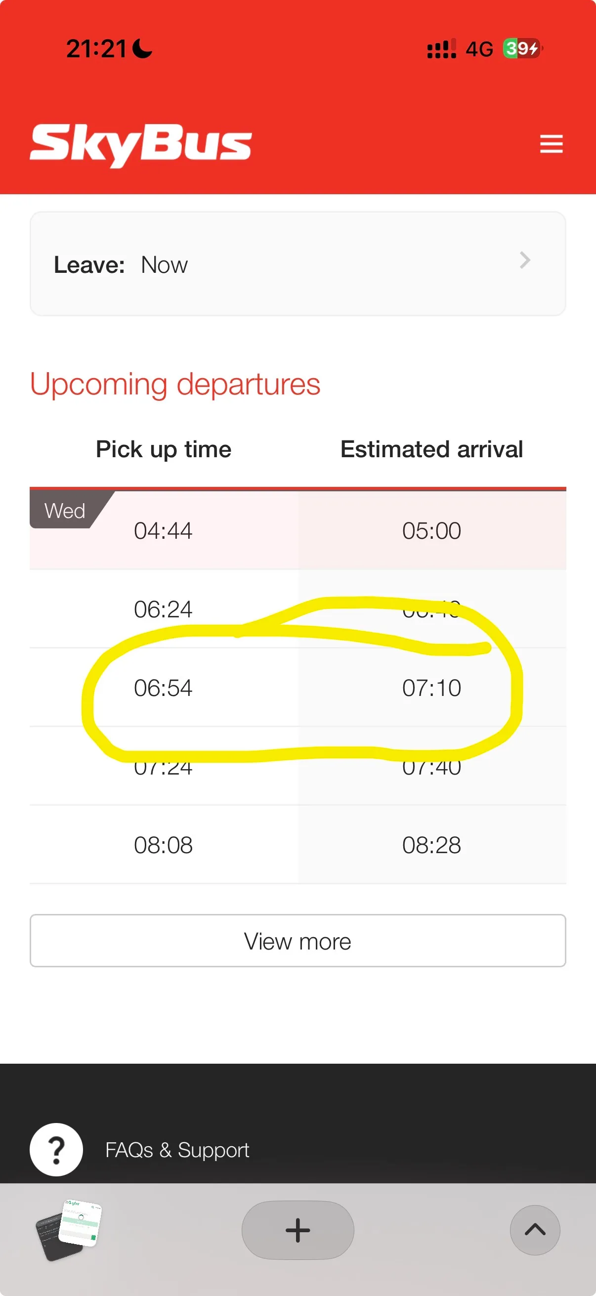 Planning tomorrow's bus