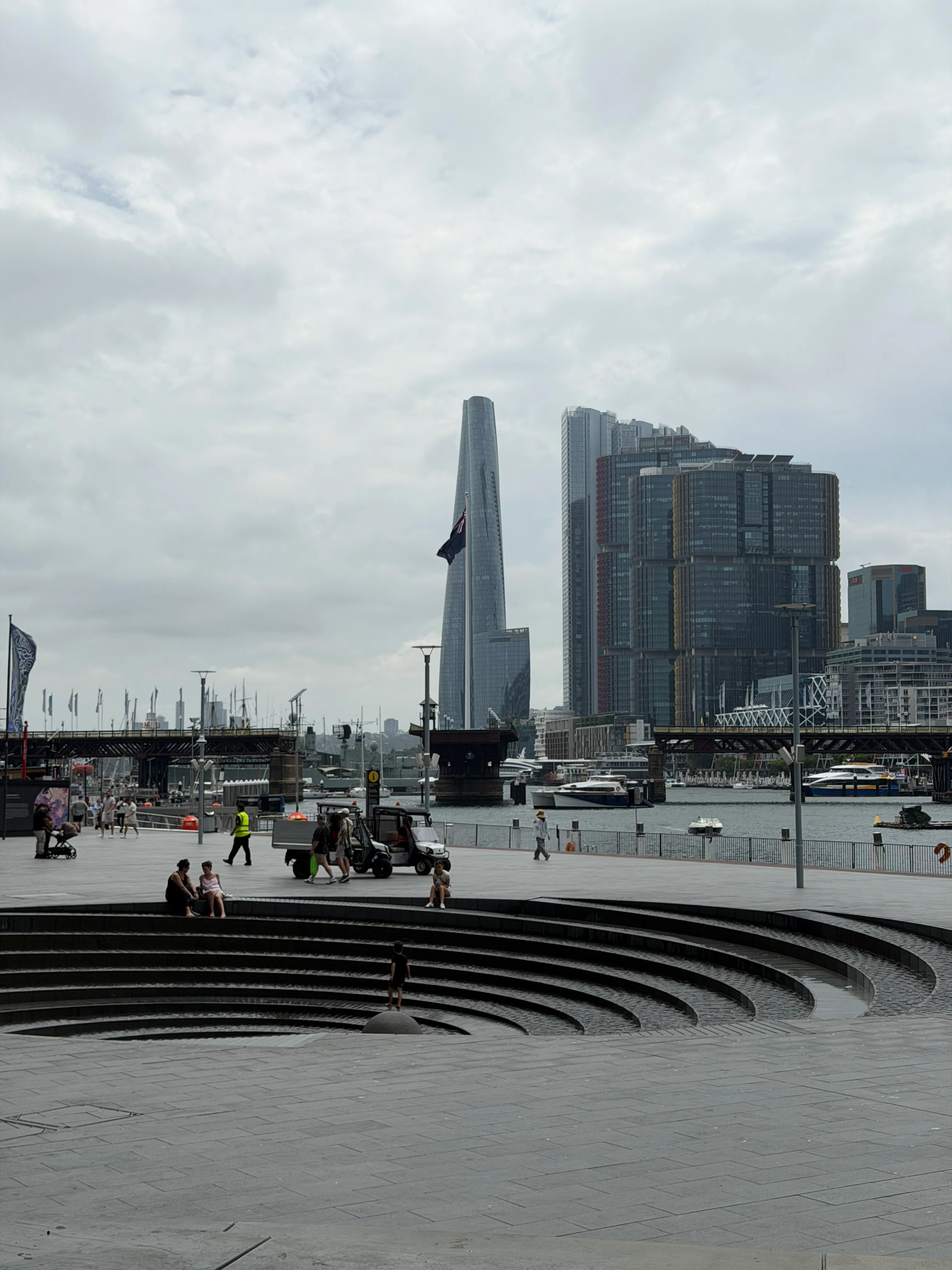 Took a stroll to Darling Harbour